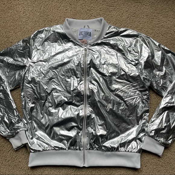 Limited Edition Victoria's Secret Sport Bomber Jacket Sz L NWT - Picture 6 of 9